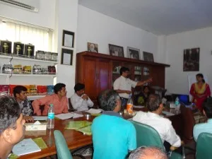 Workshop for staff
